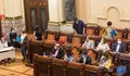 A Marea abandonou temporalmente o pleno