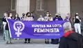 Concentraci&oacute;n feminista en Mar&iacute;a Pita