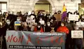 Concentraci&oacute;n contra a guerra en Vigo