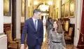 In&eacute;s Rey con Pedro S&aacute;nchez