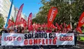 Manifestaci&oacute;n "Salario ou conflito"