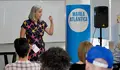 Mar&iacute;a Garc&iacute;a na rolda de prensa port