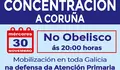 Concentración no Obelisco 30novembro2022_SOS Sanidade Pública PORT