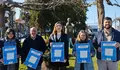 Marta G&oacute;mez e Adolfo Mu&iacute;&ntilde;os con representantes de Galiza Nova (1)