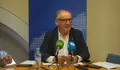 Miguel Lorenzo en la rueda de prensa
