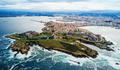 A Coru&ntilde;a, vista a&eacute;rea