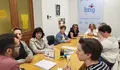 Reuni&oacute;n David Soto con traballadoras do SAF