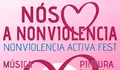 Nonviolencia Activa Fest III Cartel Gen&eacute;rico port