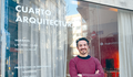 Rafael Cubillo Bravo arquitecto en su estudio de la calle Rep&uacute;blica Dominicana A Coru&ntilde;a.