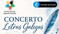 Cartel concierto Letras galegas