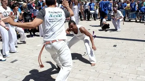 Capoeira este s&aacute;bado nas Conchi&ntilde;as (1)