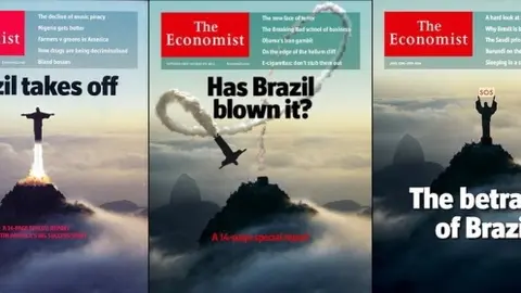 Portadas de The Economist sobre Brasil