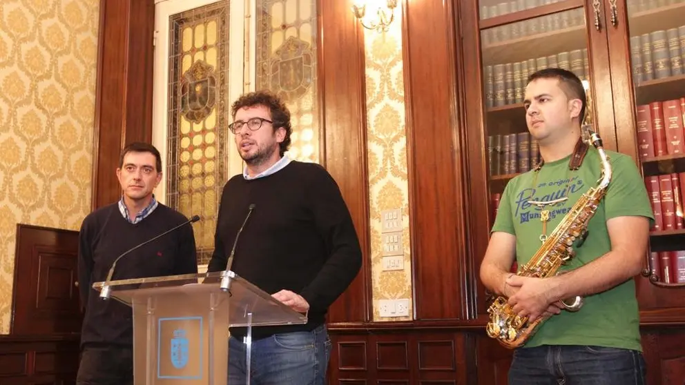 O concelleiro Jos&eacute; Manuel Sande presentou a nova tempada da Banda Municipal de M&uacute;sica