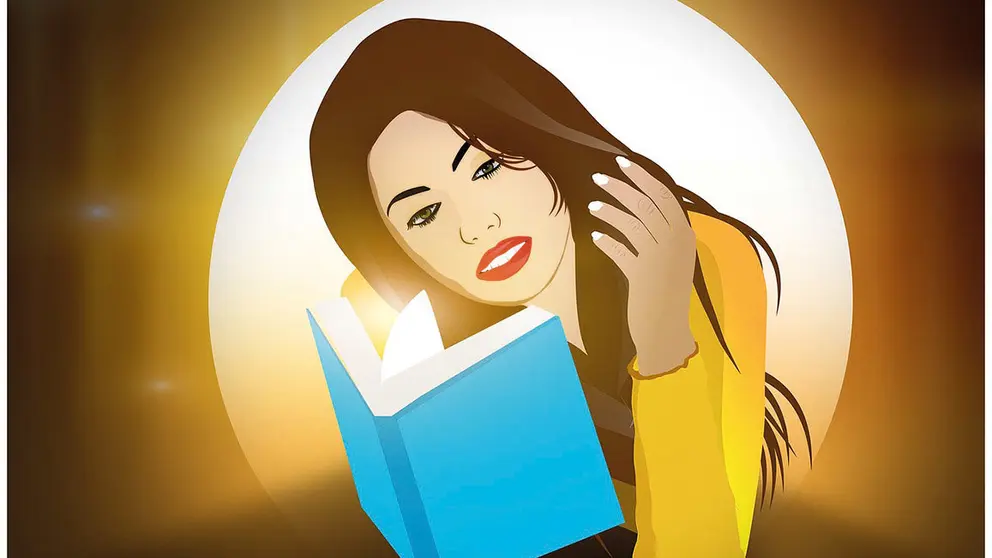 Leyendo libros