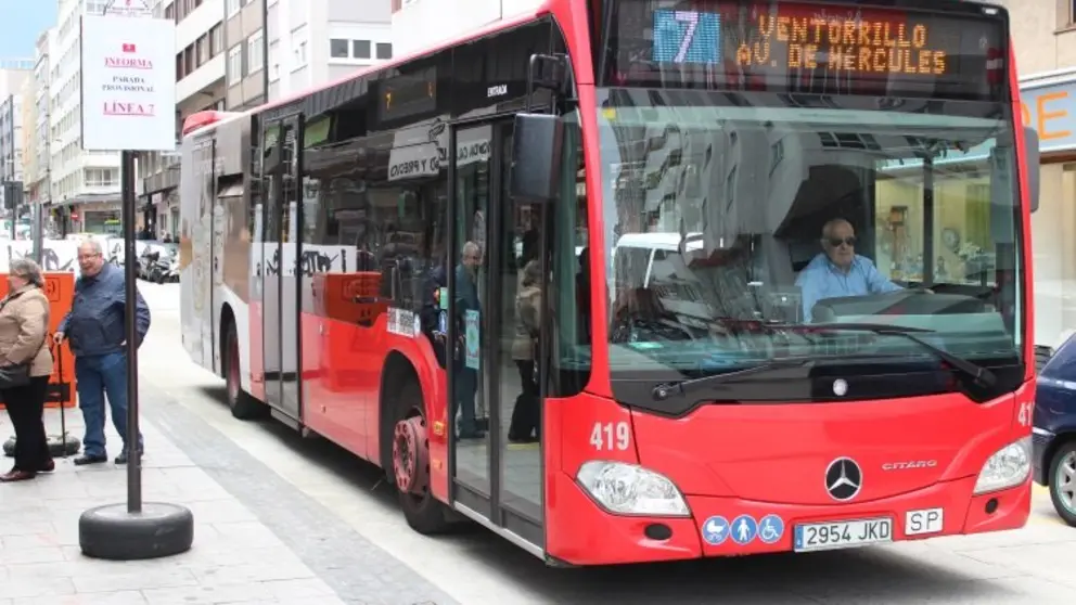 Parada de bus nas Conchi&ntilde;as 1
