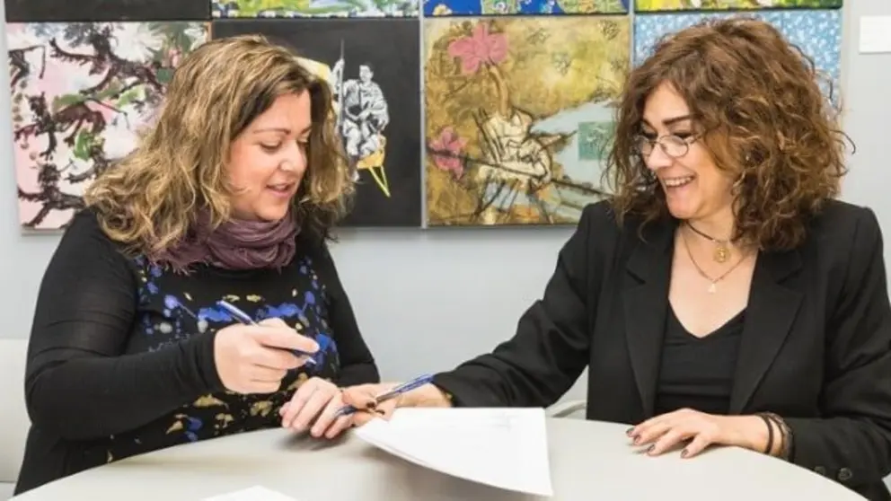 Roc&iacute;o Fraga e &Aacute;nxela Franco este venres