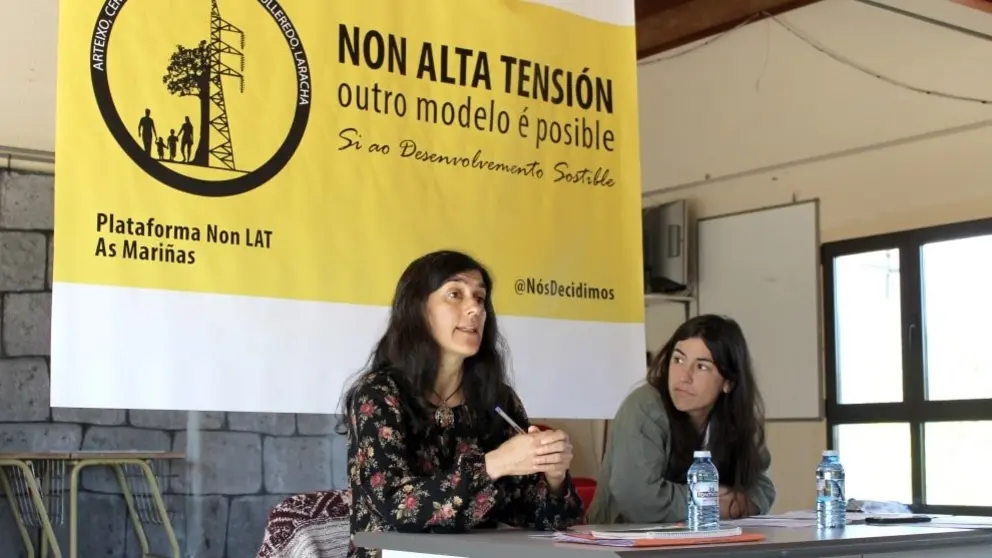 Susana Moar (esquerda) e Marta Gal&aacute;n-min