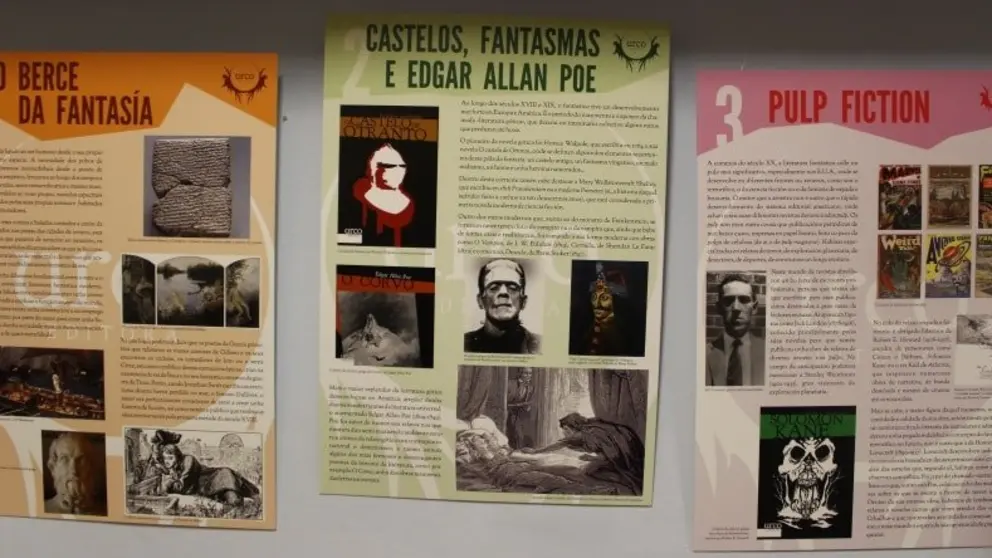 Exposici&oacute;n de literatura de ciencia ficci&oacute;n