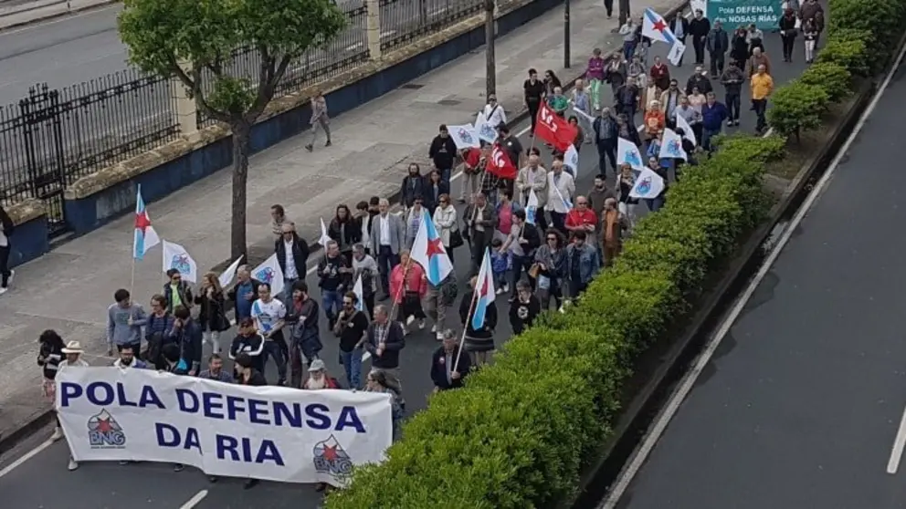Manifestaci&oacute;n pola defensa da R&iacute;a do Burgo esta ma&ntilde;&aacute; na Coru&ntilde;a-min