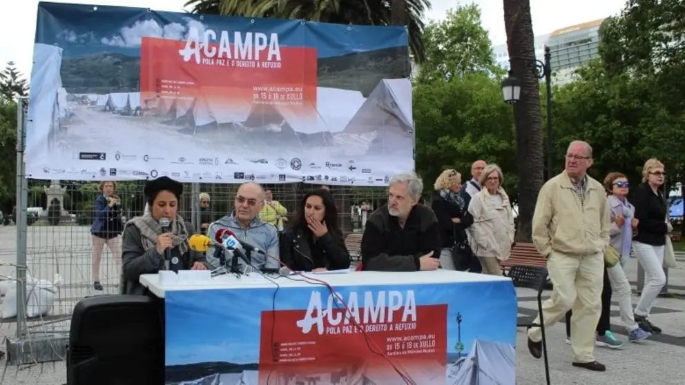 Rolda de prensa de Acampa este xoves nos Xard&iacute;ns de M&eacute;ndez N&uacute;&ntilde;ez