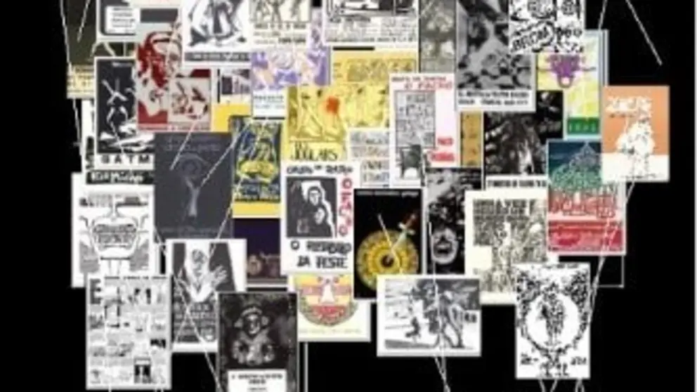 Sala Gurugu. Cartel teatro e comic