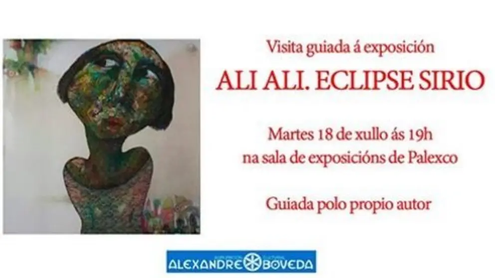 Eclipse sirio. Exposici&oacute;n de Ali Ali en Palexco