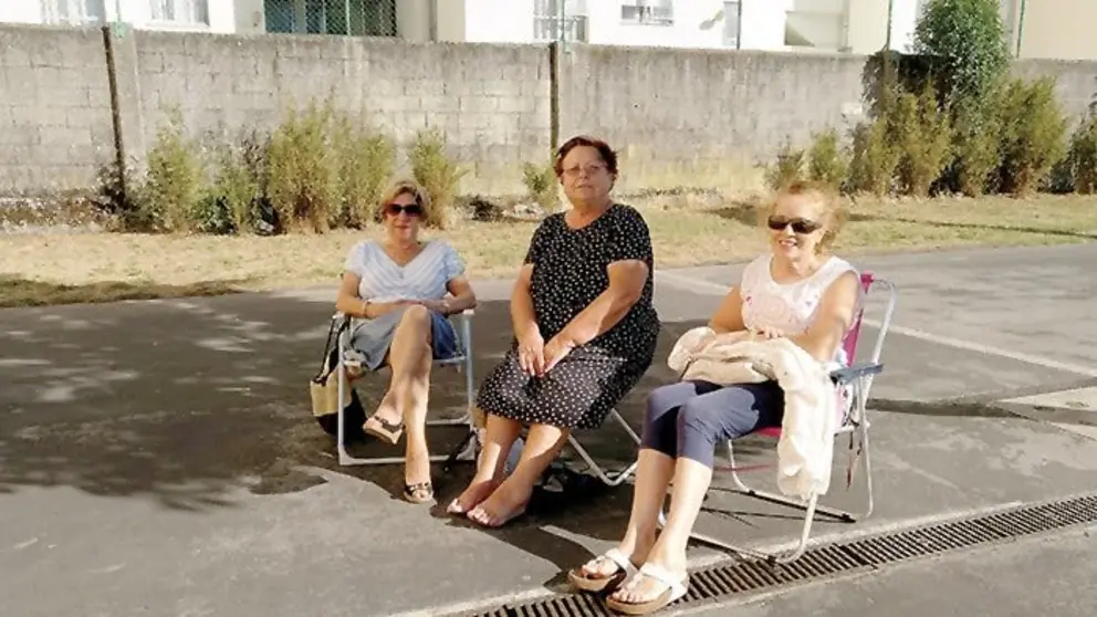 Rosa, Neli y Mar&iacute;a