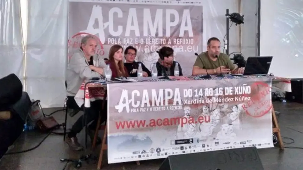 Xos&eacute; Abad, Daesung Lee, Juan Pablo Moreiras e Ariadna Silva
