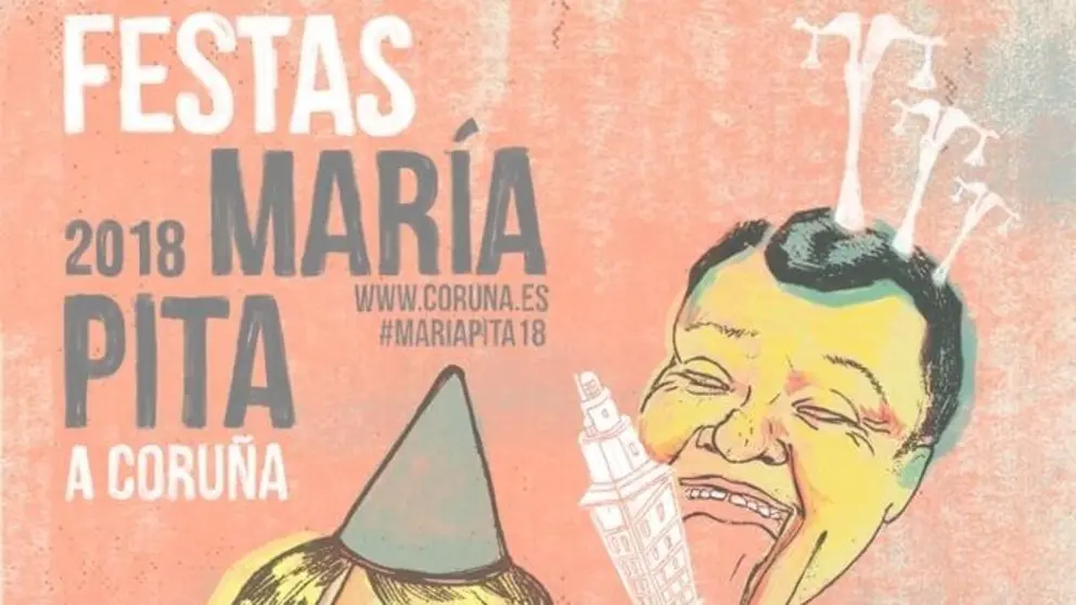 Mar&iacute;a Pita 2018 cartaz port