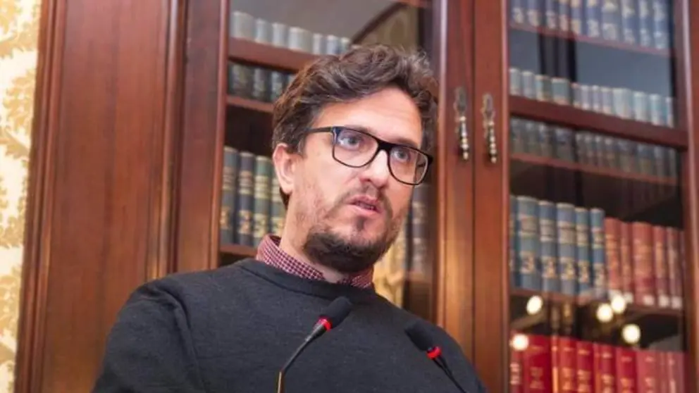 O concelleiro de Emprego e Econom&iacute;a Social, Alberto Lema port