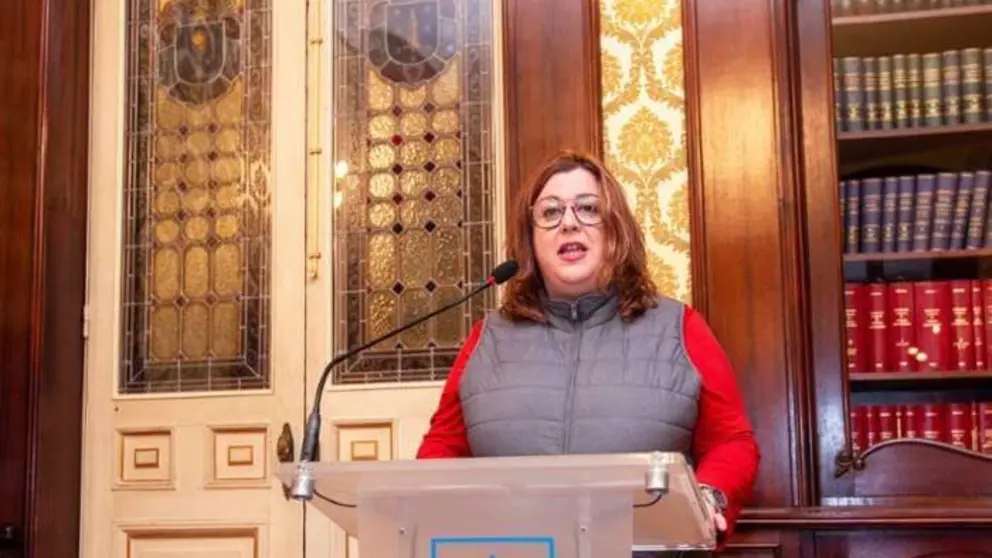 A concelleira de Igualdade e Diversidade, Roc&iacute;o Fraga port