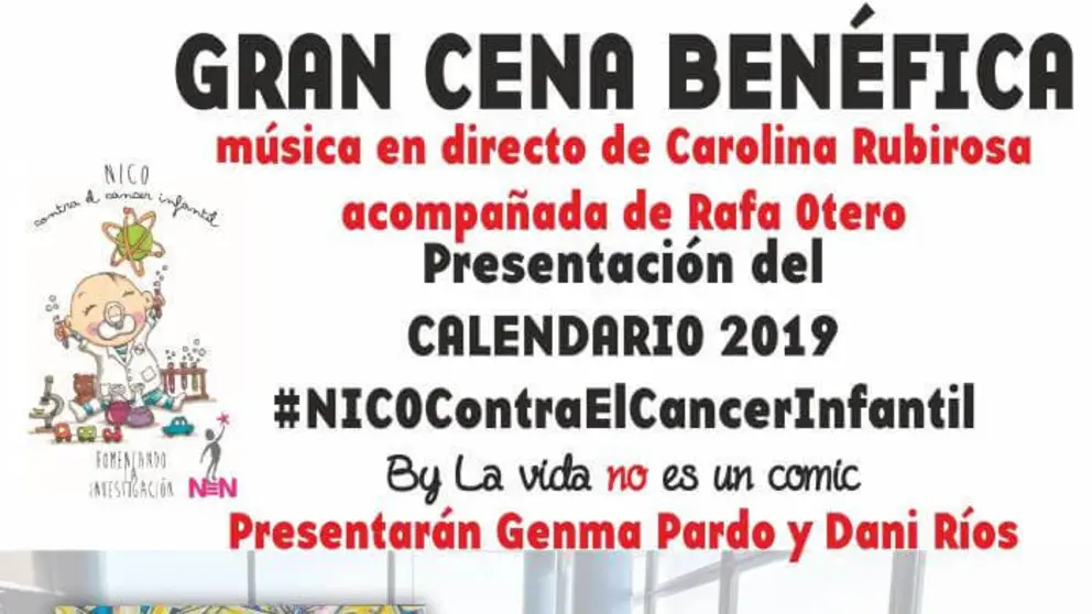 Nico contra el c&aacute;ncer infantil 2019 port