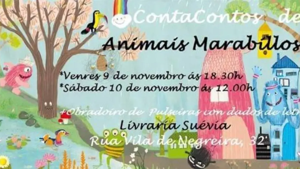 Cartaz-Contos-Animais-Marabillosos