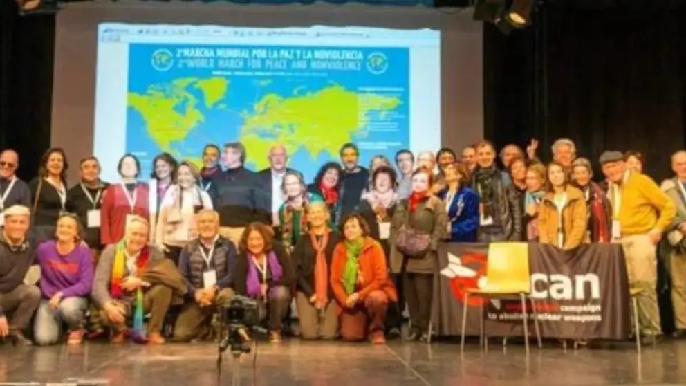 Lanzamiento 2&ordf; Marcha Mundial por la Paz y la Noviolencia port