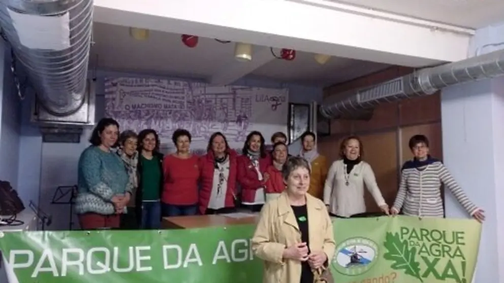 Parque da Agra xa!  Rolda de prensa de presentaci&oacute;n da nova xunta directiva da Asociaci&oacute;n Veci&ntilde;al AGRA