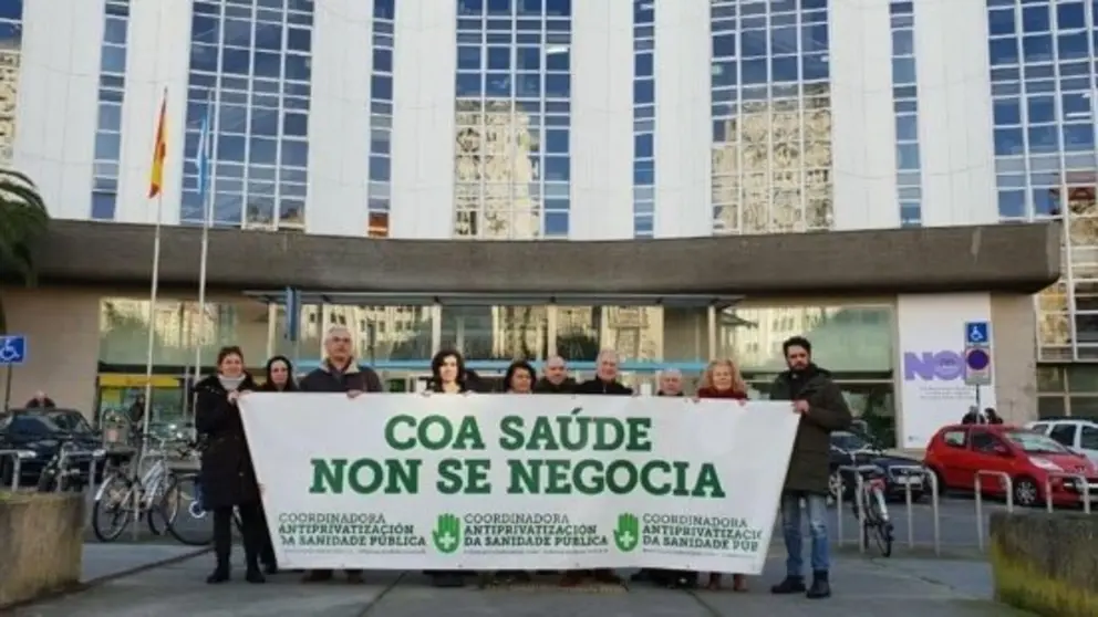 Coordinadora antiprivatizaci&oacute;n da Sanidade P&uacute;blica