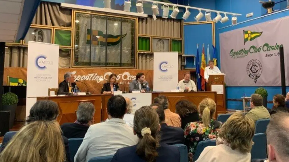 Debate no Sporting Club Casino