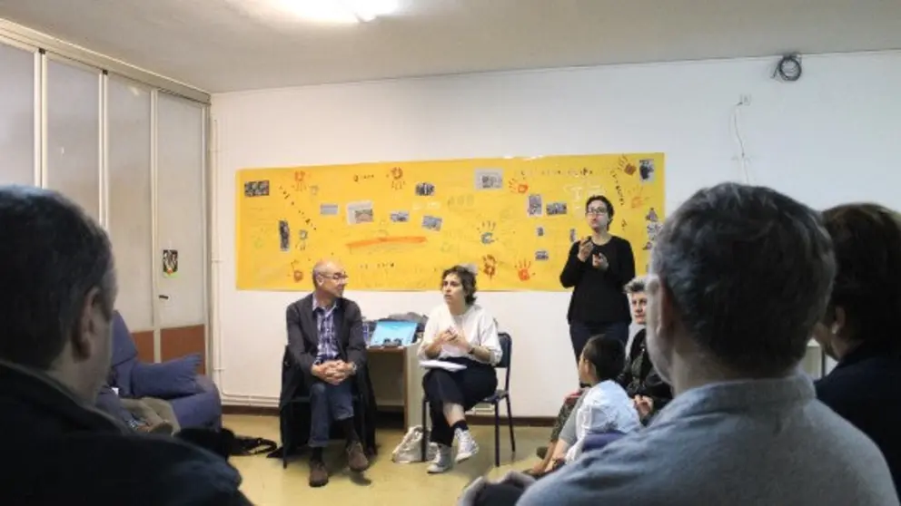 Encontro de Benestar Social. Jorquera e Veira