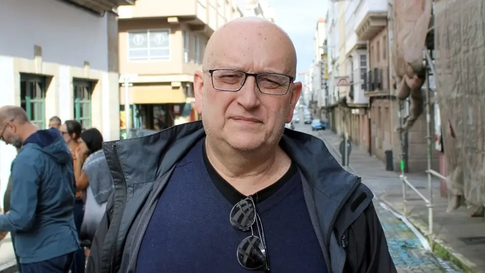 Carlos Taibo, en Ferrol no 2018.