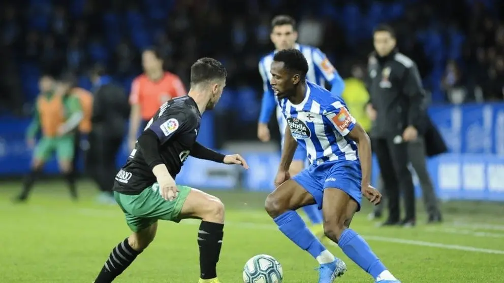 Kon&eacute;, diante do Racing na 23&ordf; xornada de liga 2019-20
Javier Otero, de SomosDepor.com.