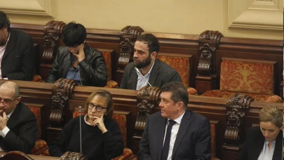 Iago Mart&iacute;nez. Marea Atl&aacute;ntica. Pleno orzamentos 2020. 23 de febreiro de 2020. Pol&iacute;tica municipal.