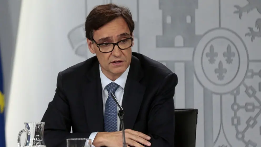 Ministro de Sanidad. Crise do coronavirus