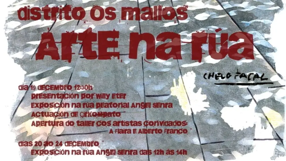 Arte na r&uacute;a port
