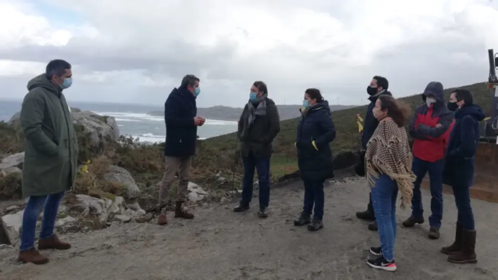 visita proxecto parque e&oacute;lico ponteceso port