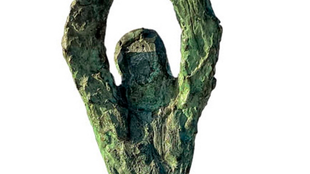 Escultura-Reconocimiento Acampa port