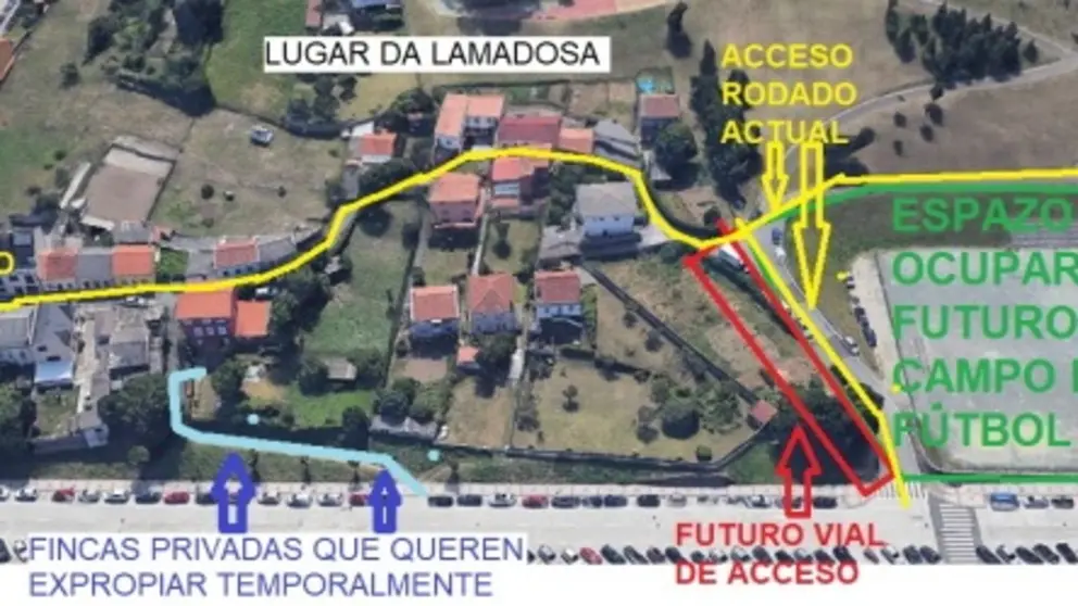 Localizacion conflicto A Lamadosa