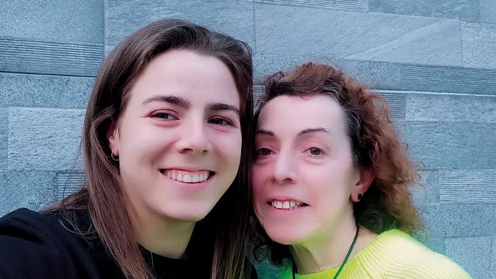 Eva Balado y Mar&iacute;a Lebedynski
