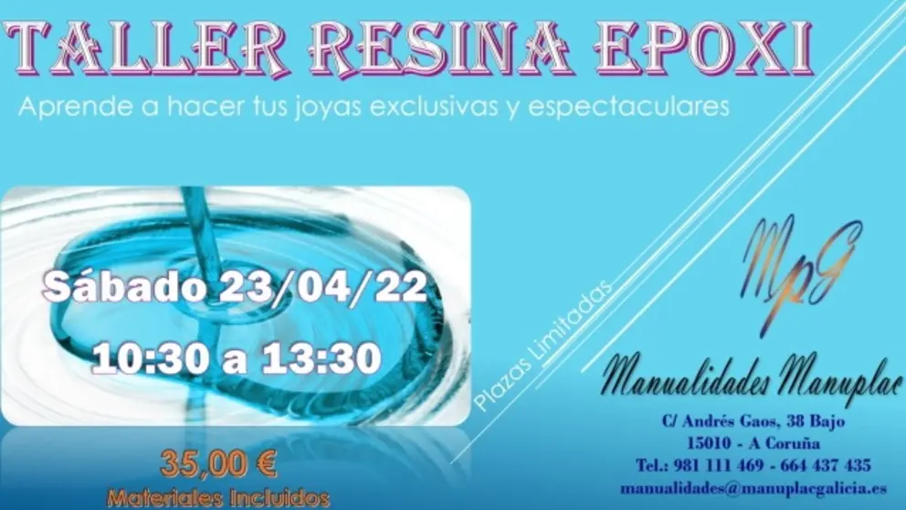 Taller resina epoxi
