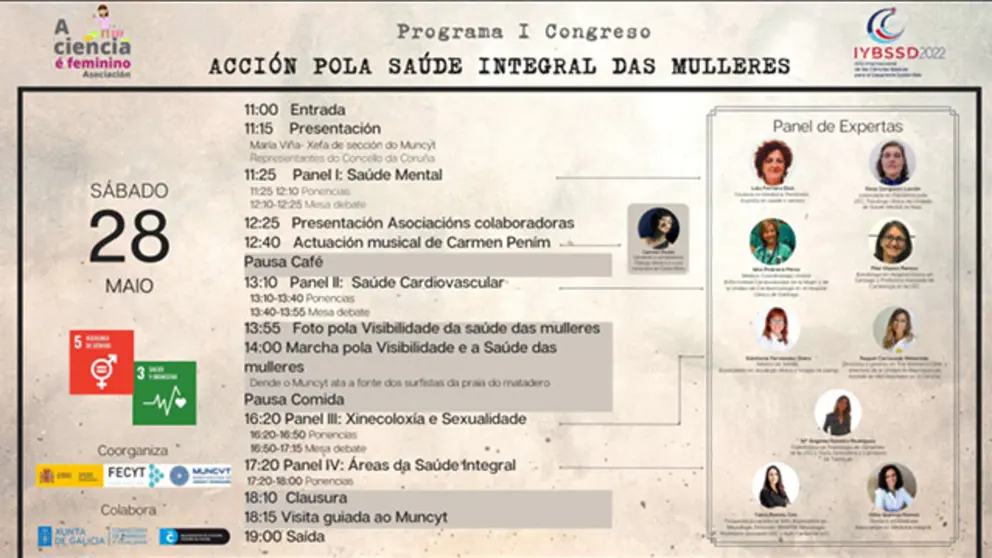 Acci&oacute;n pola sa&uacute;de integral das mulleres