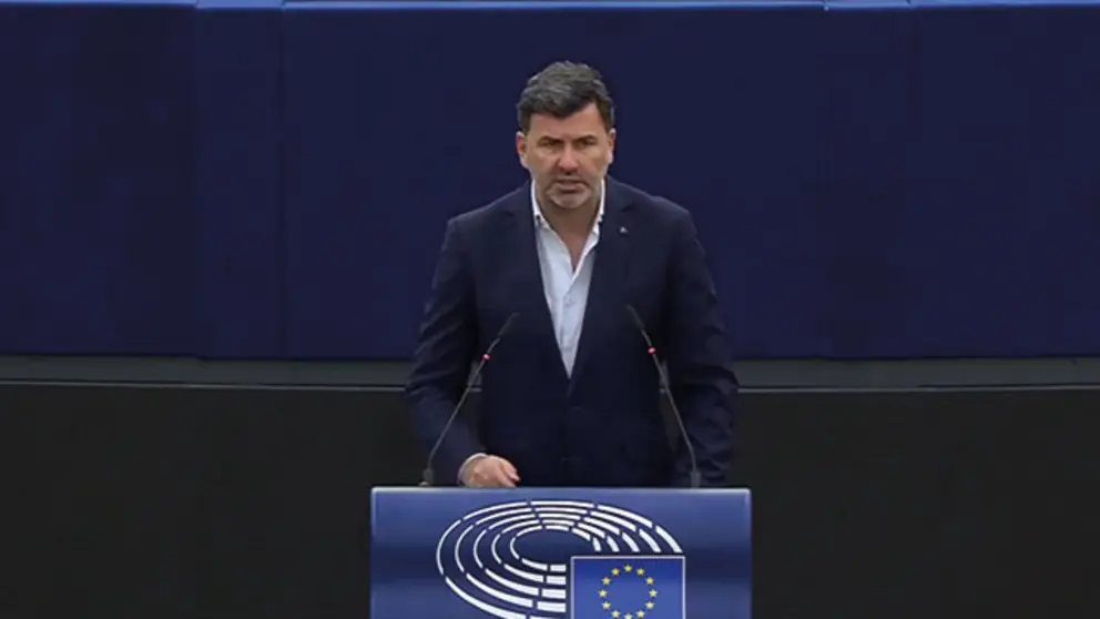 Nicol&aacute;s Gonz&aacute;lez Casares en el Parlamento Europeo